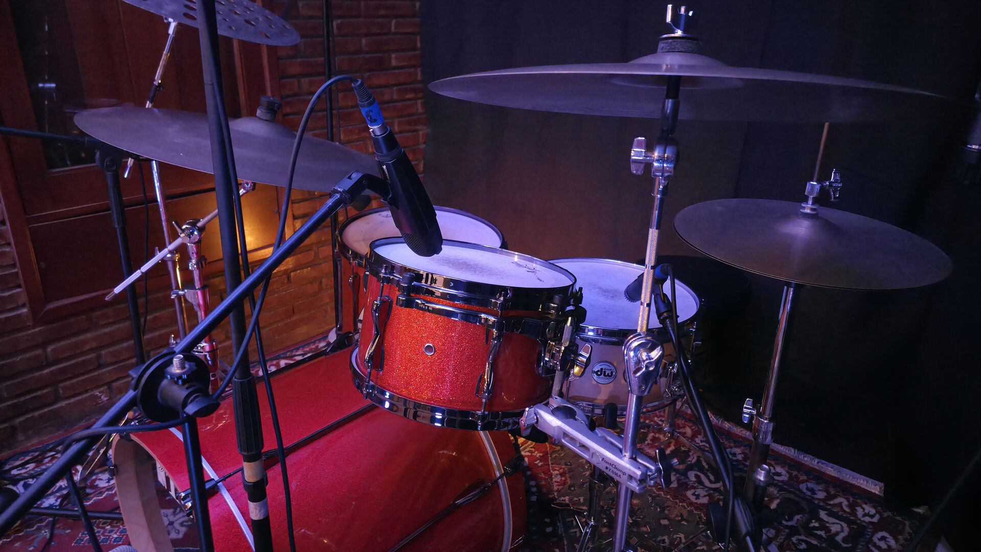 Estudio BBO Records - batería del medio arriba